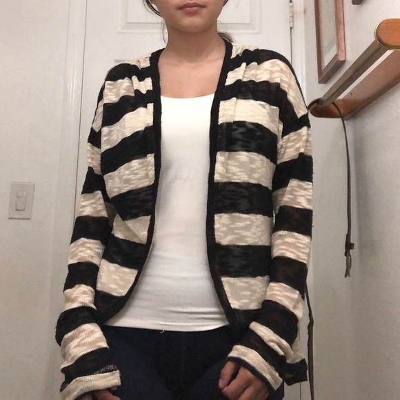 Striped cardigan - Picture 2 of 4